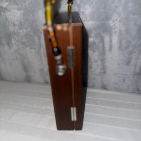 AVO UVEZIAN 7x7 limited edition‎ Wooden Cigar Box purse EUC - Picture 2 of 10